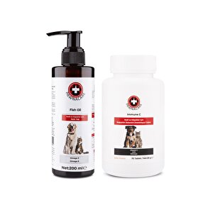 Köpek 2'li Set Fish Oil & Immune C