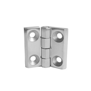 Mobilya Dolap Kapak Hobi Menteşesi Metal Krom 5 Cm X 5 Cm Kare Yaprak Menteşe 1 Adet
