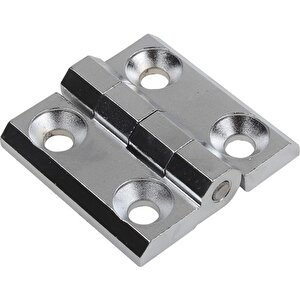 Mobilya Dolap Kapak Hobi Menteşesi Metal Krom 5 Cm X 5 Cm Kare Yaprak Menteşe 1 Adet