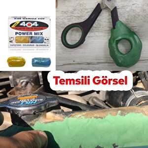 Metal Plastik Seramik Çelik 404 Yapıştırıcı Doldurur İşlenir Boyanabilir Güçlü Hamur Yapıştırıcı