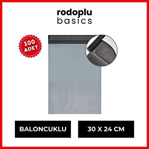 | Kargo Poşeti, Yırtılmaya - Darbeye Dayanıklı Patpat, Baloncuklu Naylon Poşet, 30 X 24 Cm, 100 Adet