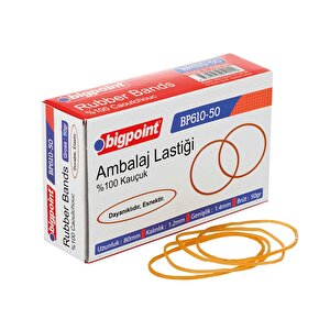 | Ambalaj Lastiği, Kopmaya Karşı Dayanıklı Kauçuk Lastik, 50 Gramlık Paket