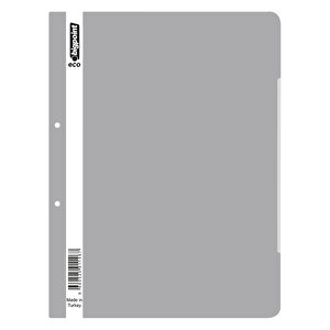 | Telli Dosya, Poşet Dosyalara Uyumlu - 80 Gram (180 Adet A4) Kapasiteli,  Gri, 50 Adet