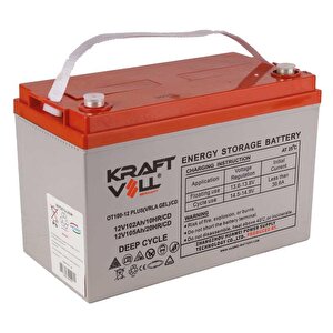 12v 102ah(10hr),105ah(20hr) Plus Cd Deep Cycle Gel Akü 18070003