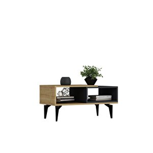 Fly 180 Cm Şömi̇neli̇(b) Tv Üni̇tesi̇, Konsol(kx180) Ve Orta Sehpa Salon Takimi Safi̇rmeşe-antrasi̇t