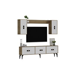 Hi̇ra 180 Cm Tv Üni̇tesi̇ Safi̇rmeşe Gümüş
