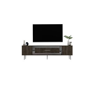 Dekolp3dd Tv Sehpasi Cevi̇z-gümüş