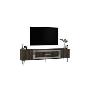 Dekolp3dd Tv Sehpasi Cevi̇z-gümüş