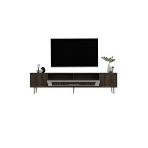 Dekolp3dd Tv Sehpasi Cevi̇z-gümüş