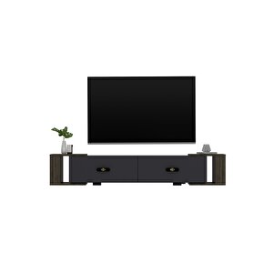 Cherrydd Tv Sehpasi Antrasi̇t Cevi̇z Antrasit Ceviz