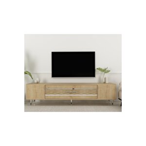 Dekolp2dd Tv Sehpasi Safi̇rmeşe Gümüş Safirmeşe-Gümüş