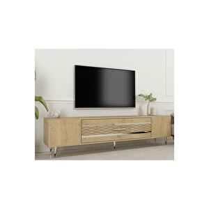 Dekolp2dd Tv Sehpasi Safi̇rmeşe Gümüş Safirmeşe-Gümüş