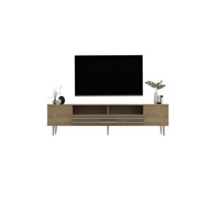 Dekolp2dd Tv Sehpasi Safi̇rmeşe Gümüş