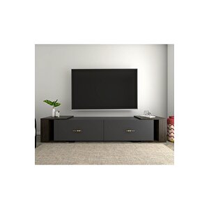 Verydd Tv Sehpasi Antrasi̇t-cevi̇z Antrasit Ceviz