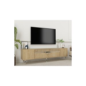 Dekolp1dd Tv Sehpasi Safi̇rmeşe-gümüş Safirmeşe-Gümüş