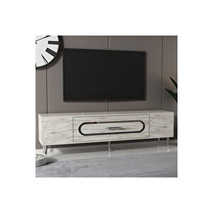 Dekop3dd Tv Sehpasi Efesmermer-gümüş Efesmermer-Gümüş