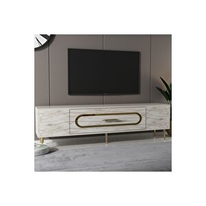 Dekop3dd Tv Sehpasi Efesmermer-altin Efesmermer-Altın