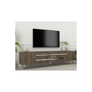 Dekolp2dd Tv Sehpasi Cevi̇z-gümüş Ceviz-Gümüş