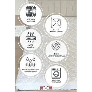Kapitone Yüksek Kaliteli 4 Mevsim Kullanılabilir Microfiber Soft Çift Kişilik Antialerjik Yorgan