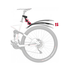 Zefal Deflector Rm90+ Mtb Bisiklet Plastik Arka Çamurluk