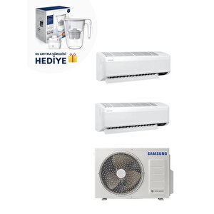 Wind Free Multi 1+2 Sistem (aj050txj2kh/ea) 2x9000 Btu İç 5,2 Kw Dış Ünite + Su Arıtma Sürahisi Hediyeli