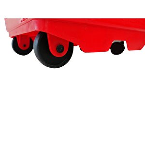 Alışveriş Plastik Market Sepeti 70 Lt Tekerlekli