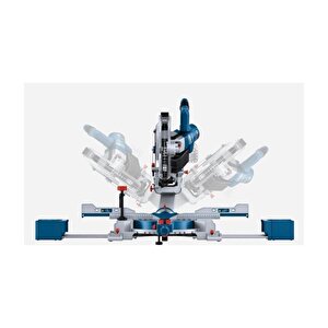 Gcm 18v 254 D Akülü Gönye Kesme Makinesi 2x8a 0601b51100