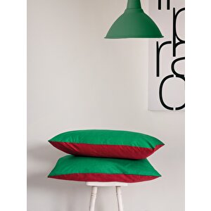 Cozy Home festive Tek Kişilik Lastikli Çarşaflı Nevresim Takımı Holly Yeşil