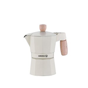 Etna Dayanıklı  3 Fincan Moka Pot 150 Ml Beyaz Renk A5571