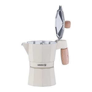 Etna Dayanıklı  3 Fincan Moka Pot 150 Ml Beyaz Renk A5571