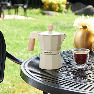 Etna Dayanıklı  3 Fincan Moka Pot 150 Ml Beyaz Renk A5571