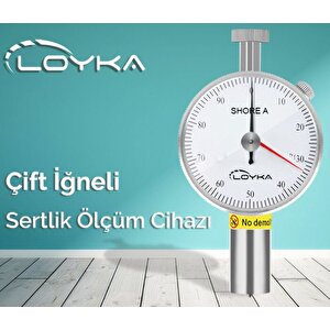 Loyka Lxa2 Çift İbreli Sertlik Ölçer Shoremetre Shore A M02a