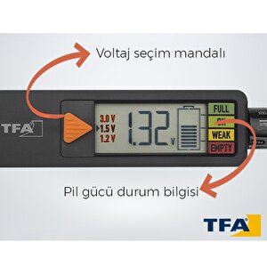 Tfa 98.1126.01 Pil Doluluk Ölçüm Cihazı