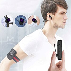 Ruizu X52 Mp3 Çalar Bluetooth 5.0 8gb Fm Radyo Pedometre Saat