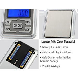 Lante Mh Hassas Cep Terazisi 300gr / 0.01gr