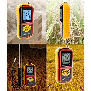 Benetech Gm640 Tahıl Nem Ölçer Buğday Arpa Saman Pirinç