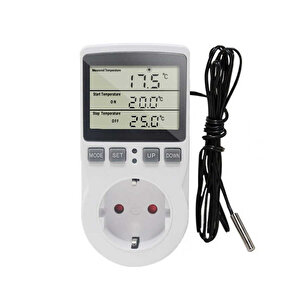 Aek-tech Prize Takılan Termostat Pratik Sıcaklık Kontrol Cihazı