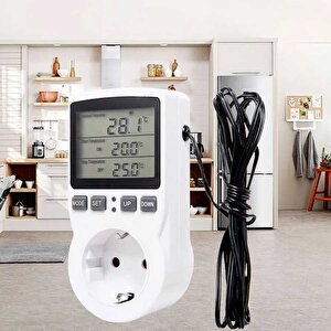 Aek-tech Prize Takılan Termostat Pratik Sıcaklık Kontrol Cihazı