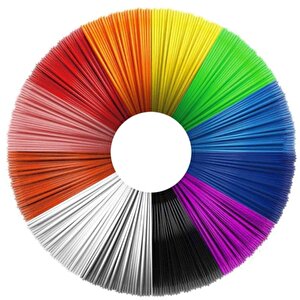3d Kalem Yazıcı İçin Filament 10 Renk Toplam 20 Metre