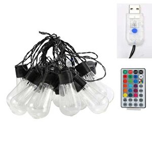 4.5m 10 Led Rgb Solar Mz3-006 Tdrtr
