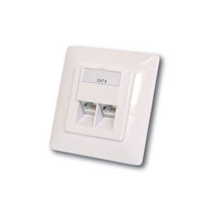 Sıva Altı Eğik Priz, Rj45, Cat. 5e Tdrtr