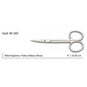 Rose Europe Nakış Makası Süper Kalite No:4 10,16 Cm Tdrtr