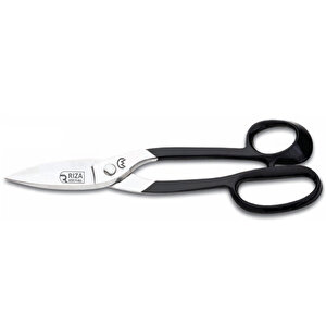 Rıza A4825 Karton Makası No: 12 Inç / 30,48 Cm - Nikel Kaplama Tdrtr