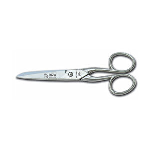 Rıza A4431-6 İplik Ve Saya Makası No: 6 Inç / 15,24 Cm - Nikel Kaplama Tdrtr