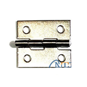 Tavla Menteşesi 3cm, No:1/4 - Nikel, 120 Adet Tdrtr