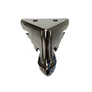 Kelebek Ahşap, Mdf, Sunta Sandık Ayağı, Kutu Ayak 2,5 Cm - Nikel Tdrtr