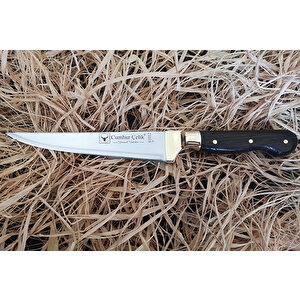 Sürmene Cumhur Çelik 61021 Sivri Kasap Kurban Bıçağı, 17 Cm, Venge Sap