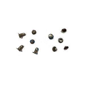 Rivet Perçin - 6mm, Nikel, 1000 Adet Tdrtr