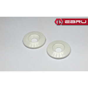 Plastik Vida Pulu 15mm, Delik: 5 Mm - 1000 Adet