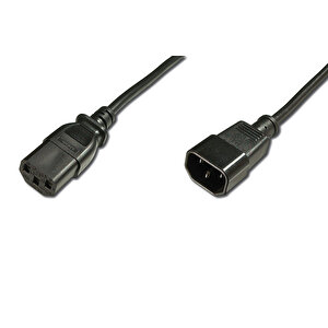 Beek Güç Kablosu Schuko C13  C14, 1.8 Metre, H05vv-f 3*1 5mm Kare Beek C13-c14 Power Cable 1.8m, H05vv-f 3*1.5mm2 Tdrtr